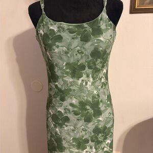 Trixxi Olive Camouflage Dress